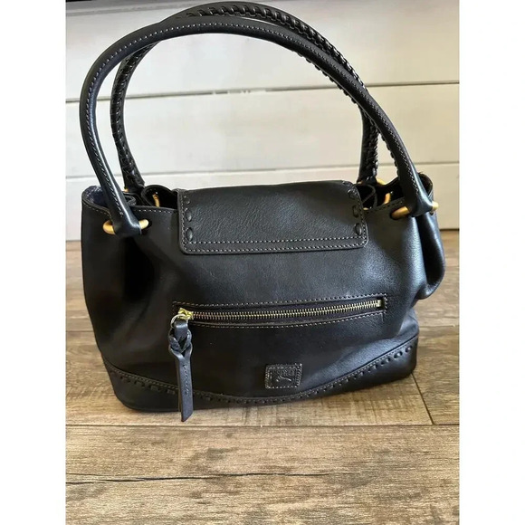 Dooney & Bourke Florentine Leather Satchel Handbag - Picture 11 of 15